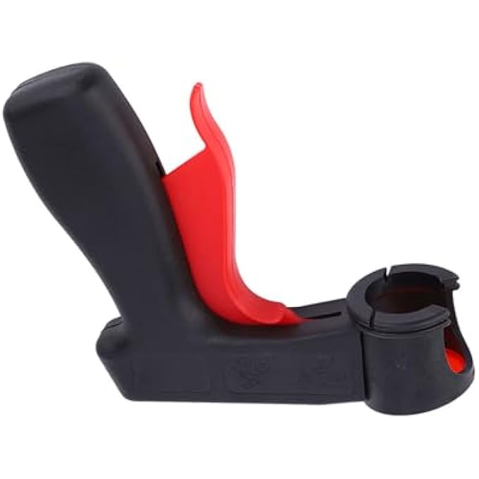 EUJGOOV AEROSOL SPRAY CAN HANDLE ERGONOMIC GRIP PAINT SPRAY TOOL FOR HOME IMPROVEMENT PROJECTS BLACK RED PP MATERIAL - Image 5